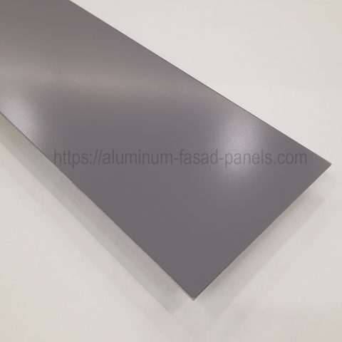 Лист алюм. фасад RAL 7004 (PVDF) 1,5 мм