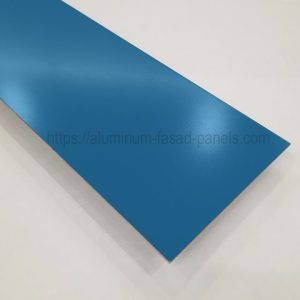 Лист алюм. фасад RAL 5012 (PU) 1,5 мм