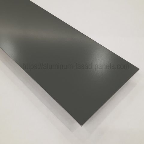 Лист алюм. фасад RAL 7005 (PU) 2,0 мм