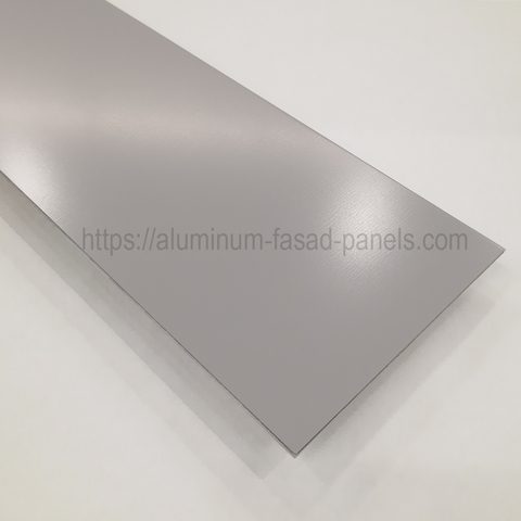 Лист алюм. фасад RAL 7047 (PU) 1,5 мм