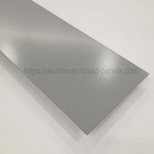 Лист алюм. фасад RAL 9006 (PU) 1,5 мм