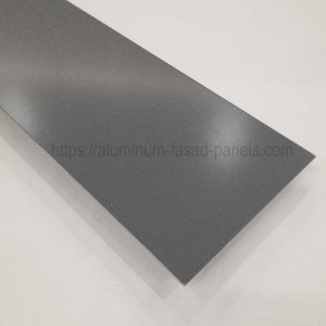 Лист алюм. фасад RAL 9007 (PU) 1,5 мм