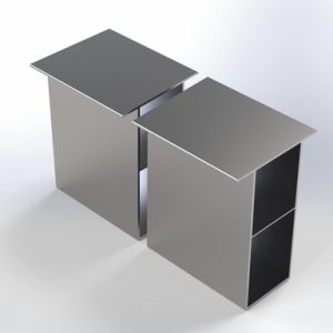 HIS-GU-12582 Направляющая профиль HIS 125х82 (6 м)