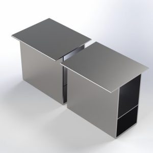 HIS-GU-9582 Направляющая профиль HIS 95х82 (6 м)