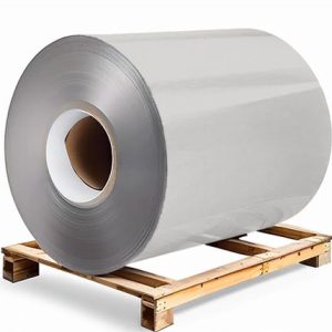 Сталь оцинкованная 0,5х1250х3000 мм RAL 7035 светло-серый Грунт обр.стороны / защ.пленка