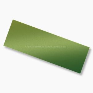 Алюминиевый лист Хамелеон Green Forest H0007