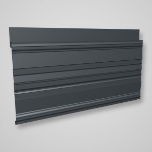 RD.S 2 Рейка рифлёная алюминиевая (6,0) RAL — RAL 7016 Антрацит
