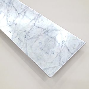 Алюминий рулонной окраски для фасада 1,5х1500х4000 покрытие PlastCover цвет 1399 Мрамор Неро AluHype
